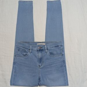 Levi's 720 High Rise Super Skinny Light Blue Jeans